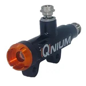 Qnium Rear Brake Master Cylinder 12mm Piston for MX or Supermoto w/ 40mm mount Questions & Answers