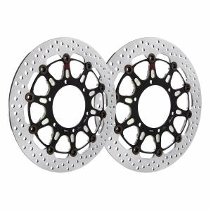 Brembo Disc Set 320x5.5mm Groove HPK Floating Black Suzuki Questions & Answers