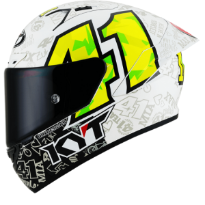 Got Aleix replica in the 1st batch to USA. Amazing helmet! Lightweight, speaker pockets, top graphics/aero design